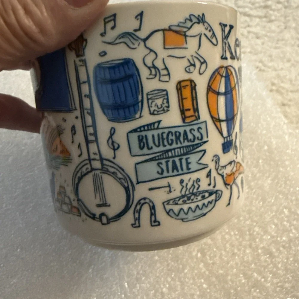 Starbucks Been There Series Kentucky Mug Blue 2018 Pre Owned